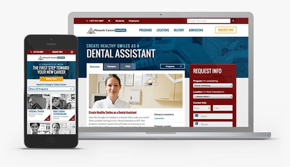 PCI among best responsive web design examples for higher ed